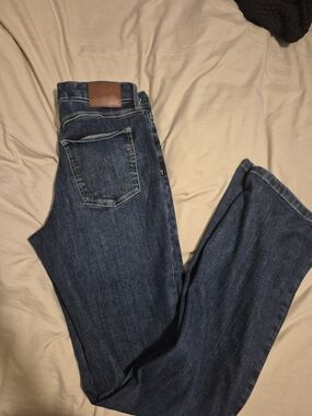 Bespoke Dark Blue Straight-Leg Women's Jeans
